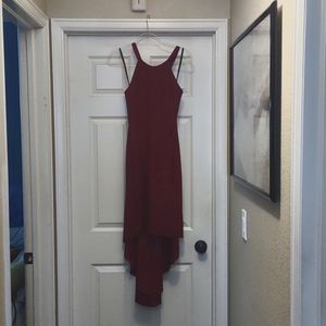 New image lined size 12 burgundy dress